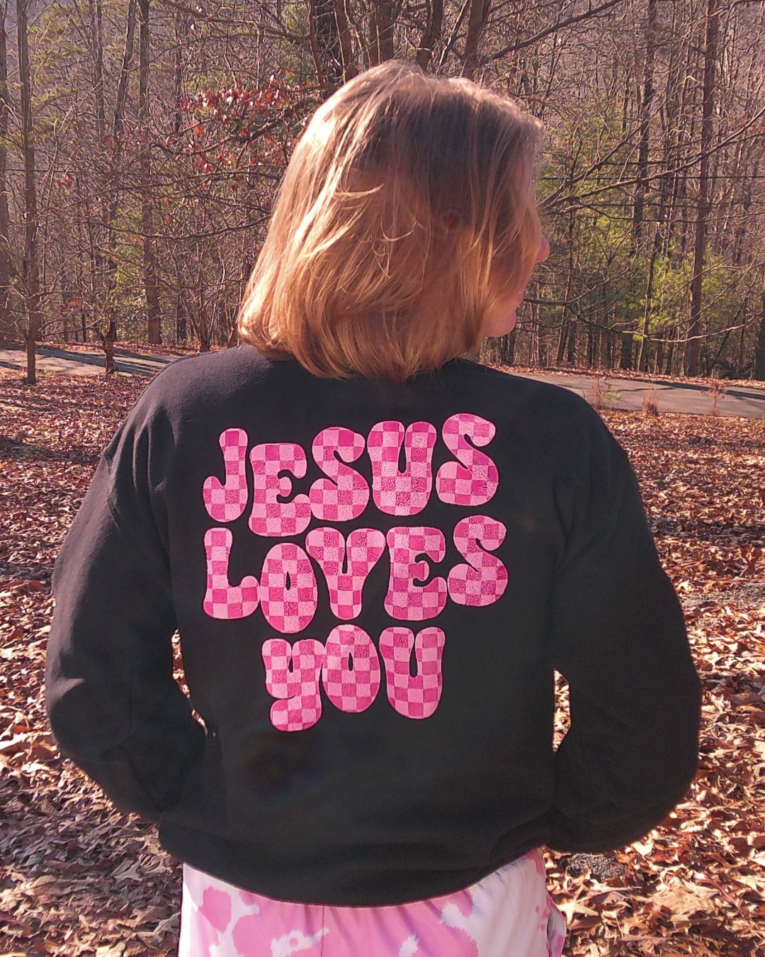 JLY Retro Puff Crewneck